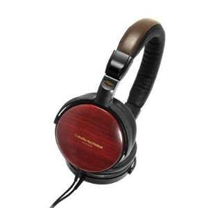    Selected Portable Wooden Headphone By Audio   Technica Electronics
