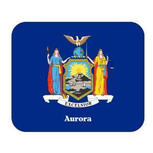  US State Flag   Aurora, New York (NY) Mouse Pad 