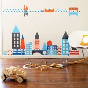  City Wall Stickers Baby