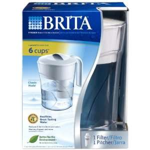  Brita Classic Water Filtration Pitcher 1ct