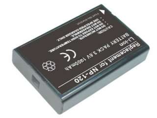 NP 120 battery for Hitachi DZHV1074 Ricoh DB 43 1800mAh  