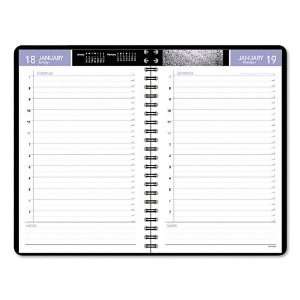  Day Runner® Bordeaux Daily Appointment Book, 4 7/8 x 8 