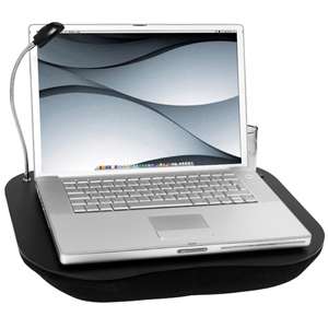 JML Lap Desk Cushion Portable Laptop Tray Table Light Cup Holder As 