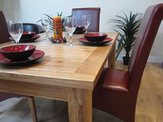 Solid Oak Extension Dining Table & Any Choice of Chairs  