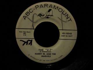 Harry M. and the Marvels The U T ROCK 45  