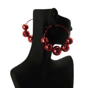  Basketball Wives POParazzi Inspired Hollow Ball Earrings 