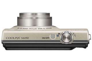 Nikon Coolpix S6150 Silver + SD Card 2 GB Inclusa   Garanzia Nital 3 