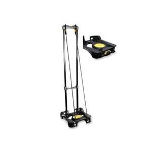 Kantek Lightweight Folding Luggage Cart with Retractable Cord System 
