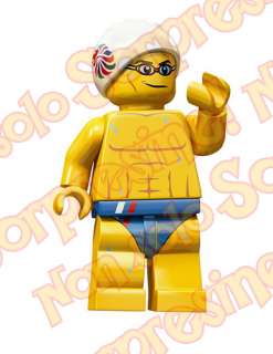 LEGO 8909 Minifigures London Olympic Games complete set 9 pcs.  