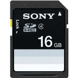  New   16GB SDHC Class 4 by Sony Audio/Video   SF16N4/TQ 