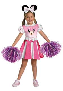 Girls Minnie Mouse Cheerleader Costume   Kids Minnie Mouse Costumes