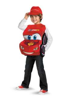 Disney Cars 2 Lightning McQueen Deluxe Child Costume for Halloween 