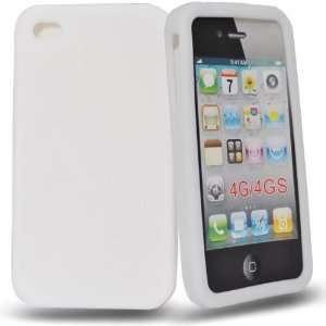  Mobile Palace  White silicone case cover for apple iphone 