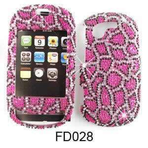 Samsung Gravity Touch t669 Full Diamond Crystal, Pink Leopard Print 
