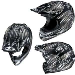  HJC AC X3 Carbon Titan Full Face Helmet Large  Silver 
