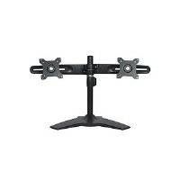 Dual LCD Monitor Stand desk clamp holds up 