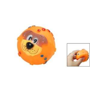   Como Pet Puppy Chew Squeaky Funny Dog Pattern Ball Toy