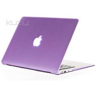  Kuzy   AIR 13 inch PURPLE Rubberized Hard Case Cover 
