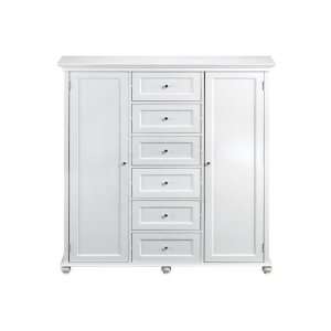  Hampton Bay Wide Two door Six drawer Cabinet With Wood 