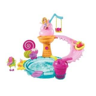 Polly Pocket Flip N Swim Pool Playset  Toys & Games  