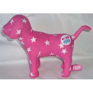  Victoria Secret Pink Stuffed Animal Dog w/Stars 