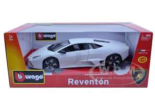   diecast model of Lamborghini Reventon Matt White die cast car model by