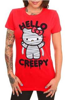 Hello Kitty Creepy Girls T Shirt   163504