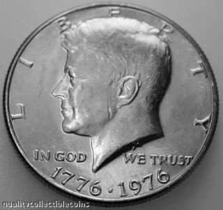 Kennedy Half Dollar Bicentennial Uncirculated 1776 1976 P.