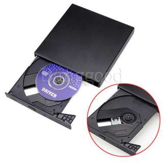  External Portable USB 24x CD ROM Optical Drive For Laptop Desktop PC
