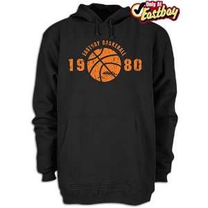   Mens 1980 Basketball Hoody ( sz. L, Black 