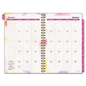  2012 Watercolors Weekly/Monthly Planner, 5 1/2 x 8 1/2 