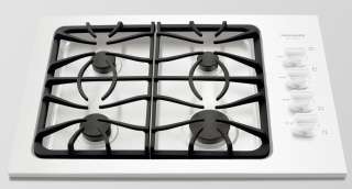   Frigidaire 30 30 Inch Gallery White Gas Stovetop Cooktop FGGC3045KW