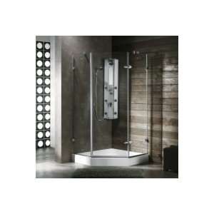 Vigo Industries 38 x 38 Frameless Neo Angle Shower Enclosure With 