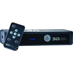  3D Video Wizard Console with 2 Pack of 3D Adult Glasses 