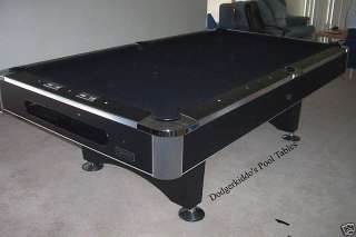 New 8ft BLACK WIDOW Black Pearl Pool Table Los Angeles  