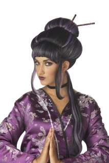 Japanese Woman Geisha Tokyo Pop Princess Costume Wig  