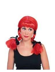 Red Country Girl Wig
