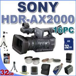  Sony HDRAX2000 HDR AX2000/H HDR AX2000 AVCHD Camcorder 