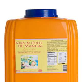 Organic 100% Virgin Coconut Oil Skin Hair Care 5 Gallon  