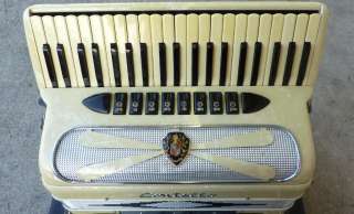 Contello 8 Button Italian Accordion and Black Case  