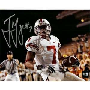  Ted Ginn Jr. Ohio State Buckeyes   Action   Autographed 