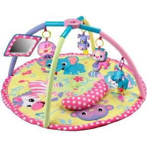   Baby Girl Animals Twist and Fold Activity Gym and Playmat Baby