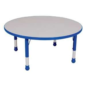  Round Preschool Activity Table Royal Blue