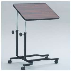 Adjustable Bed/Chair Table with Four Casters   table