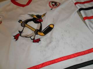   Scranton Pittsburgh Penguins AHL Hockey 10th Anniversary Jersey L