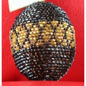  African Bead Egg Ornament