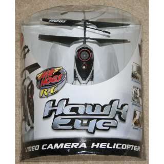 New Air Hogs Hawk Eye Radio Control Video Camera Helicopter  Black