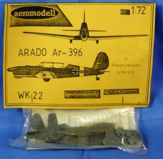 AEROMODELL RARE ARADO AR 396 EPOXY MODEL AIRPLANE KIT  