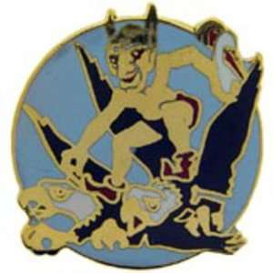  U.S. Air Force 39th Fighter Squadron Pin 1 Arts, Crafts 