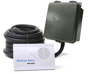 Wireless Driveway Alarm Rubber Hose Sensor   WRH 3000  